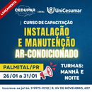CURSO DE AR-CONDICIONADO PALMITAL (MANHÃ E NOITE)