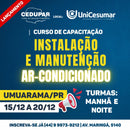 CURSO DE AR-CONDICIONADO UMUARAMA (MANHÃ E NOITE)